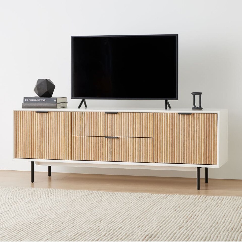 Quinn Media Console (173 cm) West Elm Australia